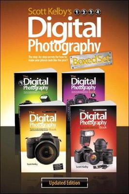 Book cover for Scott Kelby's Digital Photography Boxed Set, Parts 1, 2, 3, and 4, Updated Edition