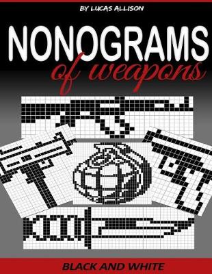 Book cover for Nonograms of Weapons