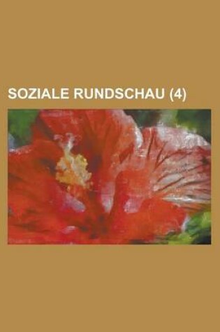 Cover of Soziale Rundschau (4 )