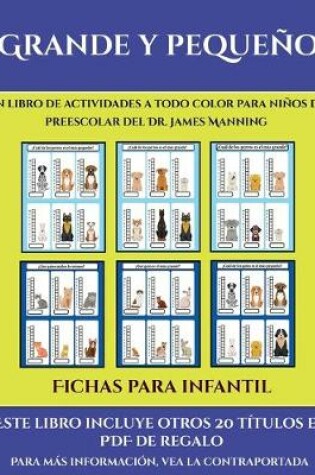 Cover of Fichas para infantil (Grande y pequeño)