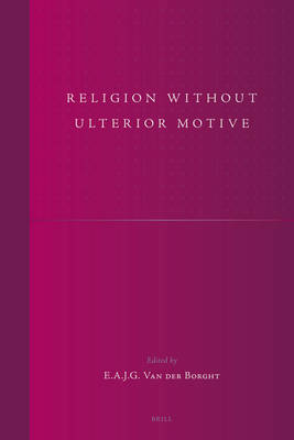 Cover of Religion without Ulterior Motive