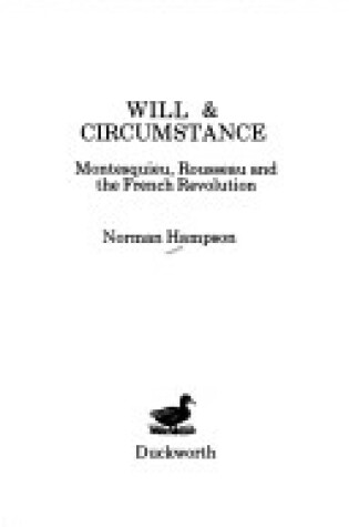 Cover of Will and Circumstance