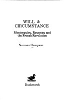 Book cover for Will and Circumstance