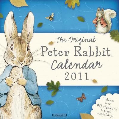 Book cover for The Original Peter Rabbit Calendar 2011