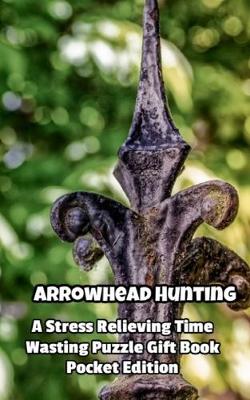 Book cover for Arrowhead Hunting a Stress Relieving Time Wasting Puzzle Gift Book