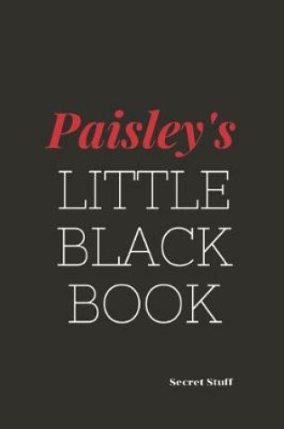 Cover of Paisley's Little Black Book