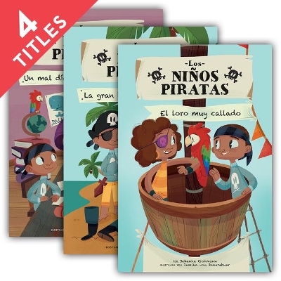 Book cover for Los Niños Piratas (the Pirate Kids) (Set)