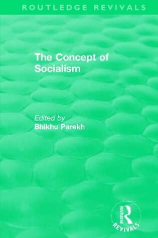Cover of The Concept of Socialism (1975)