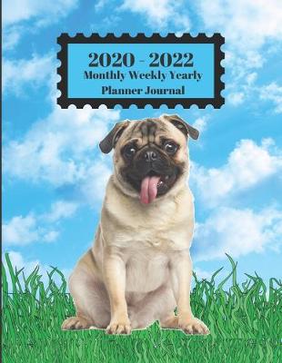 Book cover for 2020 - 2022 Monthly Weekly Yearly Planner Journal