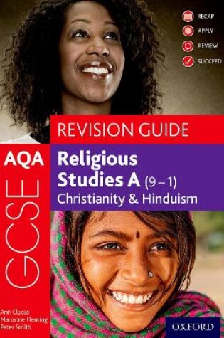 Cover of AQA GCSE Religious Studies A (9-1): Christianity & Hinduism Revision Guide