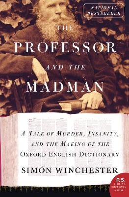 Book cover for The Professor and the Madman