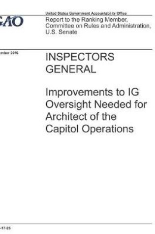 Cover of Inspectors General