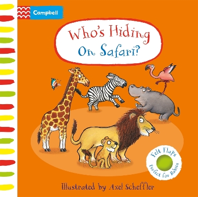 Book cover for Who's Hiding On Safari?