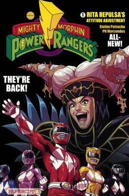 Book cover for Mighty Morphin Power Rangers #1