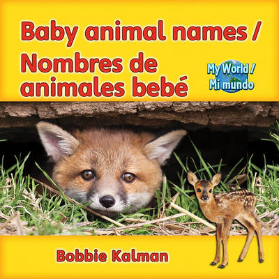 Book cover for Baby Animal Names (Nombres de Animales Beb�) Bilingual