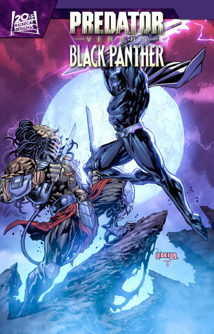 Book cover for PREDATOR VS. BLACK PANTHER