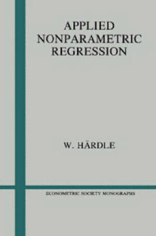 Cover of Applied Nonparametric Regression