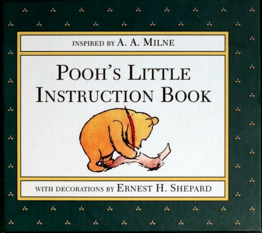 Book cover for Pooh's Little Instruction Book