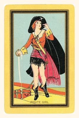 Book cover for Vintage Journal Pirate Girl Poster