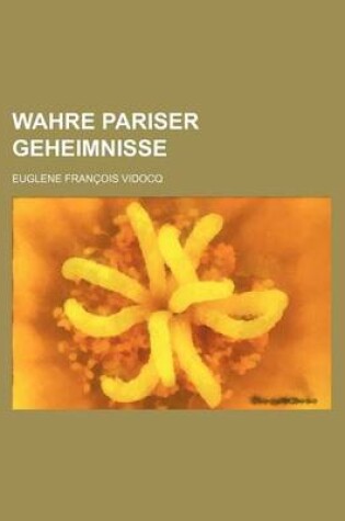 Cover of Wahre Pariser Geheimnisse (3)