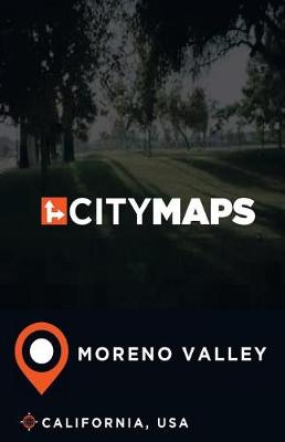 Book cover for City Maps Moreno Valley California, USA