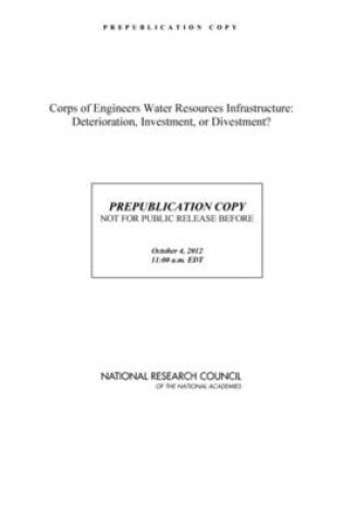 Cover of Corps of Engineers Water Resources Infrastructure