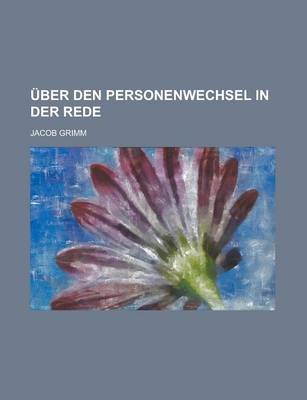 Book cover for Uber Den Personenwechsel in Der Rede