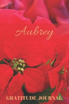 Book cover for Aubrey Gratitude Journal