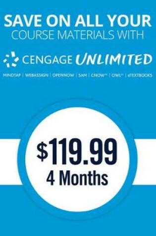 Cover of Cengage Unlimited, 1 Term (4 Months) Printed Access Card