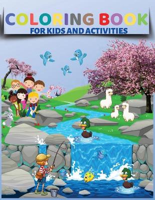 Book cover for Coloring Book for Kids and Activities