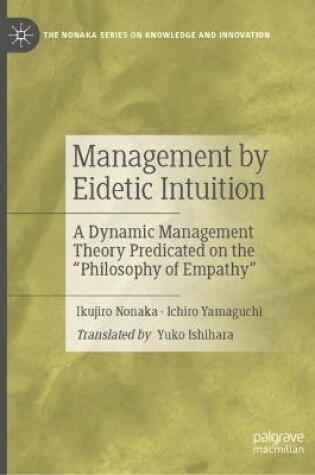 Cover of Management by Eidetic Intuition