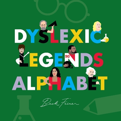 Book cover for Dyslexic Legends Alphabet