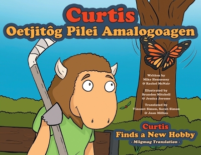 Book cover for Curtis Finds a New Hobby - Miigmag Translation