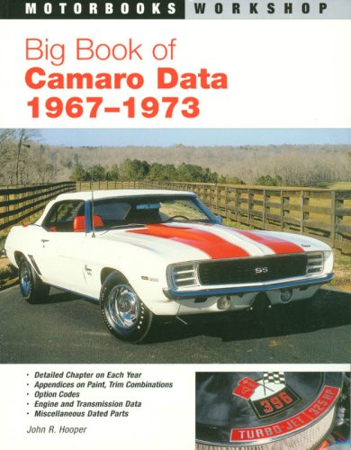 Book cover for Big Book of Camaro Data 1967-73