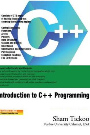 Cover of Introduction to C++ Programming