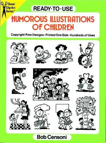 Book cover for Ready-to-Use Humorous Illustrations of Children