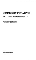 Book cover for Community Initiatives