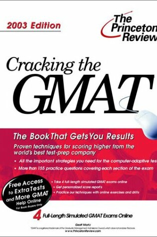 Cover of Cracking Gmat 2003