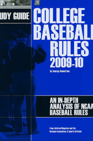 Cover of College Baseball Rules