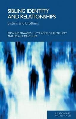 Book cover for Sibling Identity and Relationships