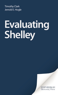 Book cover for Evaluating Shelley