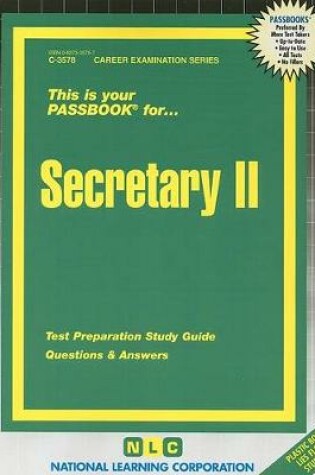 Cover of Secretary II