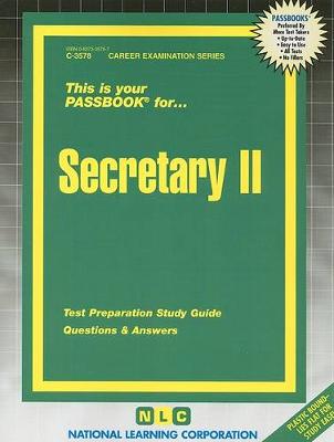 Book cover for Secretary II