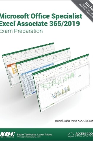 Cover of Microsoft Office Specialist Excel Associate 365 – 2019 Exam Preparation