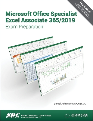 Book cover for Microsoft Office Specialist Excel Associate 365 – 2019 Exam Preparation