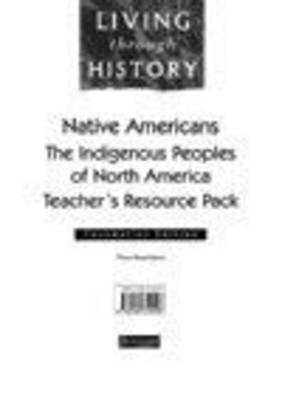 Book cover for Living Through History: Foundation Teacher's Resource Pack. Native Americans