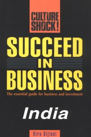 Cover of Succeed in Business in India