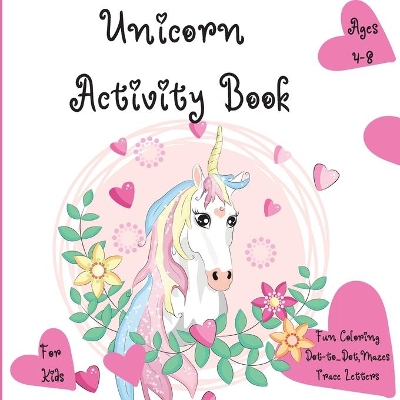 Book cover for Unicorn Activity Book