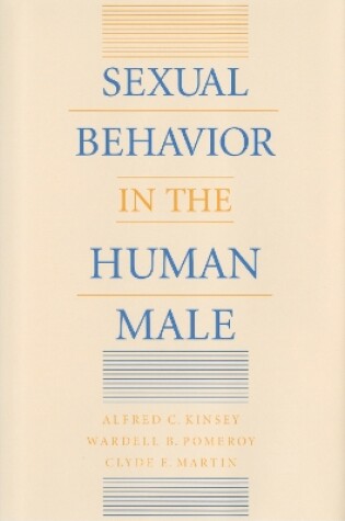 Cover of Sexual Behavior in the Human Male