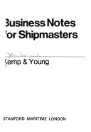 Book cover for Business Notes for Shipmasters